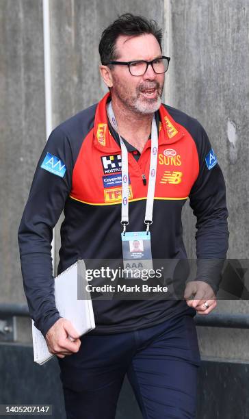 Wayne Campbell - General manager of Gold Coas during the round 15 AFL match between the Port Adelaide Power and the Gold Coast Suns at Adelaide Oval...