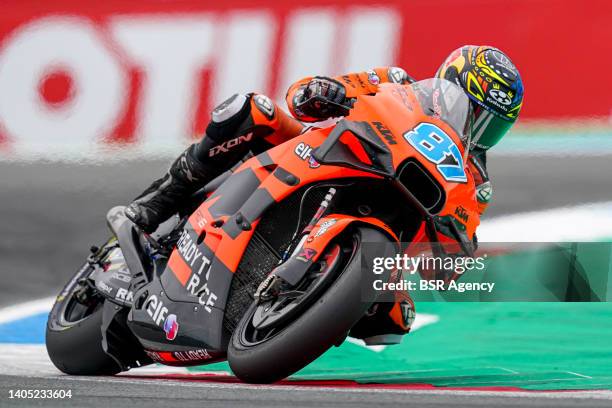 Remy Gardner of Tech3 KTM Factory Racing and Australia during the MotoGP of Netherlands at TT Assen on June 26, 2022 in Assen, Netherlands.