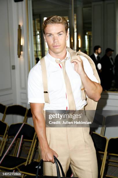 Will Poulter attends the Thom Browne Menswear Spring Summer 2023 show as part of Paris Fashion Week on June 26, 2022 in Paris, France.