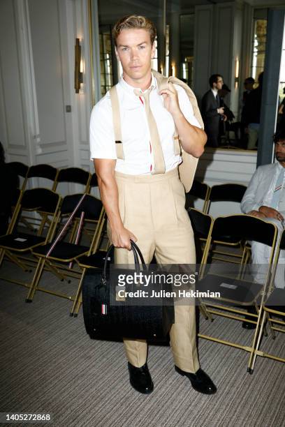 Will Poulter attends the Thom Browne Menswear Spring Summer 2023 show as part of Paris Fashion Week on June 26, 2022 in Paris, France.
