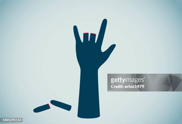 Injured Hand Cartoon High Res Illustrations - Getty Images