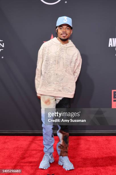 Chance the Rapper attends the 2022 BET Awards at Microsoft Theater on June 26, 2022 in Los Angeles, California.