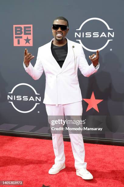 Ray J attends the 2022 BET Awards at Microsoft Theater on June 26, 2022 in Los Angeles, California.