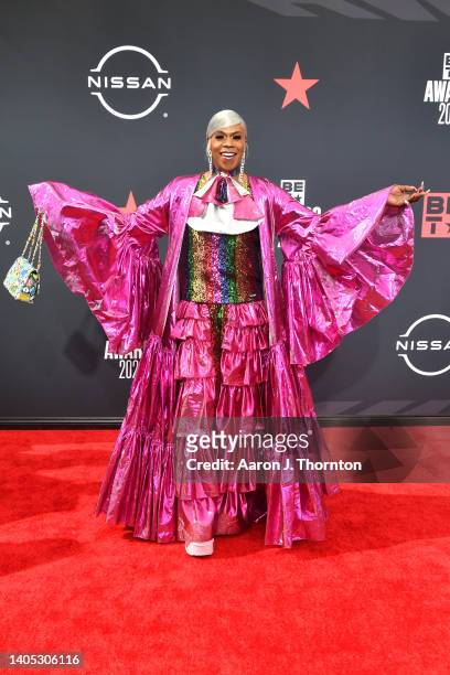 Big Freedia attends the 2022 BET Awards at Microsoft Theater on June 26, 2022 in Los Angeles, California.