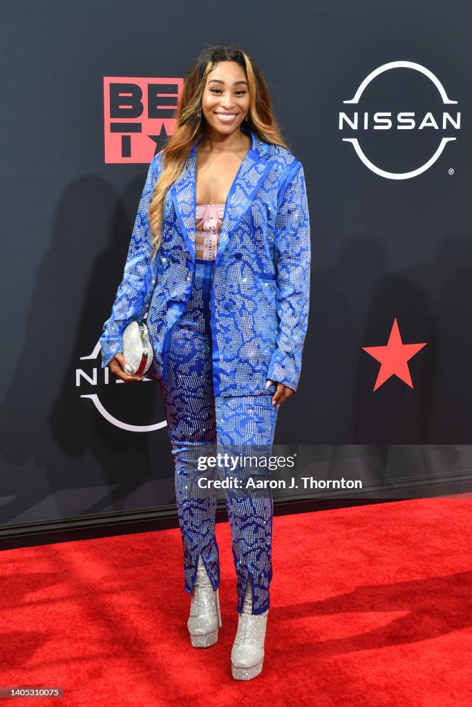 Sidney Starr Attends The 2022 BET Awards At Microsoft Theater On June... Nachrichtenfoto - Getty