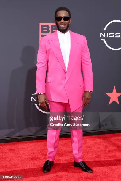 Sean 'Diddy' Combs attends the 2022 BET Awards at Microsoft Theater on June 26, 2022 in Los Angeles, California.