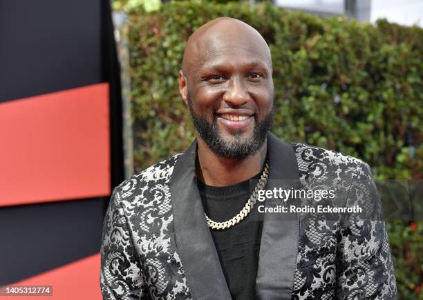 Lamar Odom attends the 2022 BET Awards at Microsoft Theater on June 26, 2022 in Los Angeles, California.