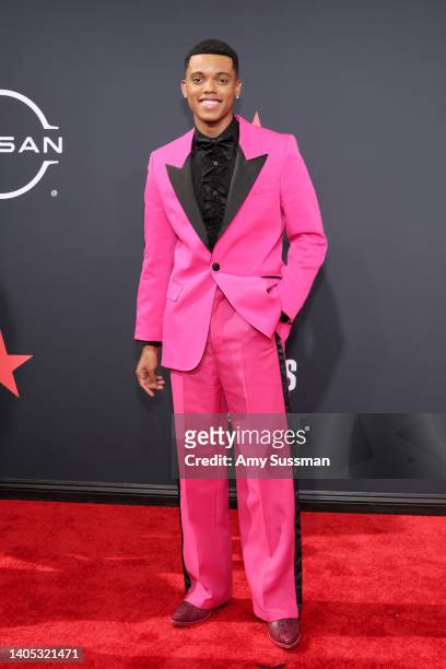 Jabari Banks attends the 2022 BET Awards at Microsoft Theater on June 26, 2022 in Los Angeles, California.
