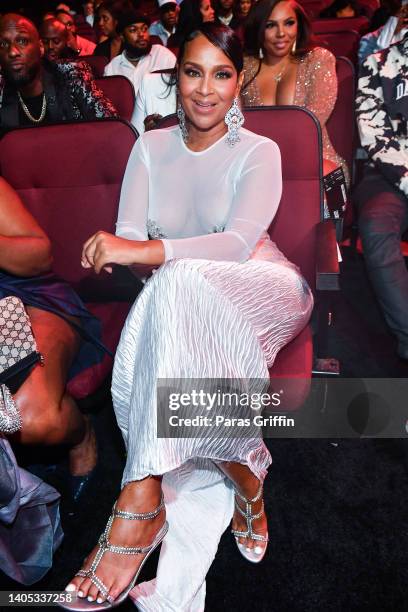 LisaRaye McCoy-Misick attends the 2022 BET Awards at Microsoft Theater on June 26, 2022 in Los Angeles, California.