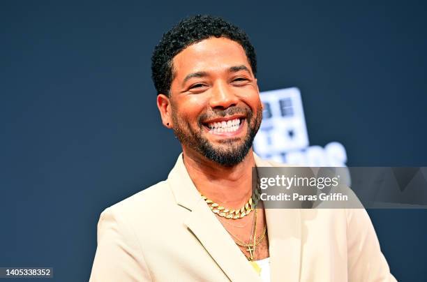Jussie Smollett attends the 2022 BET Awards at Microsoft Theater on June 26, 2022 in Los Angeles, California.