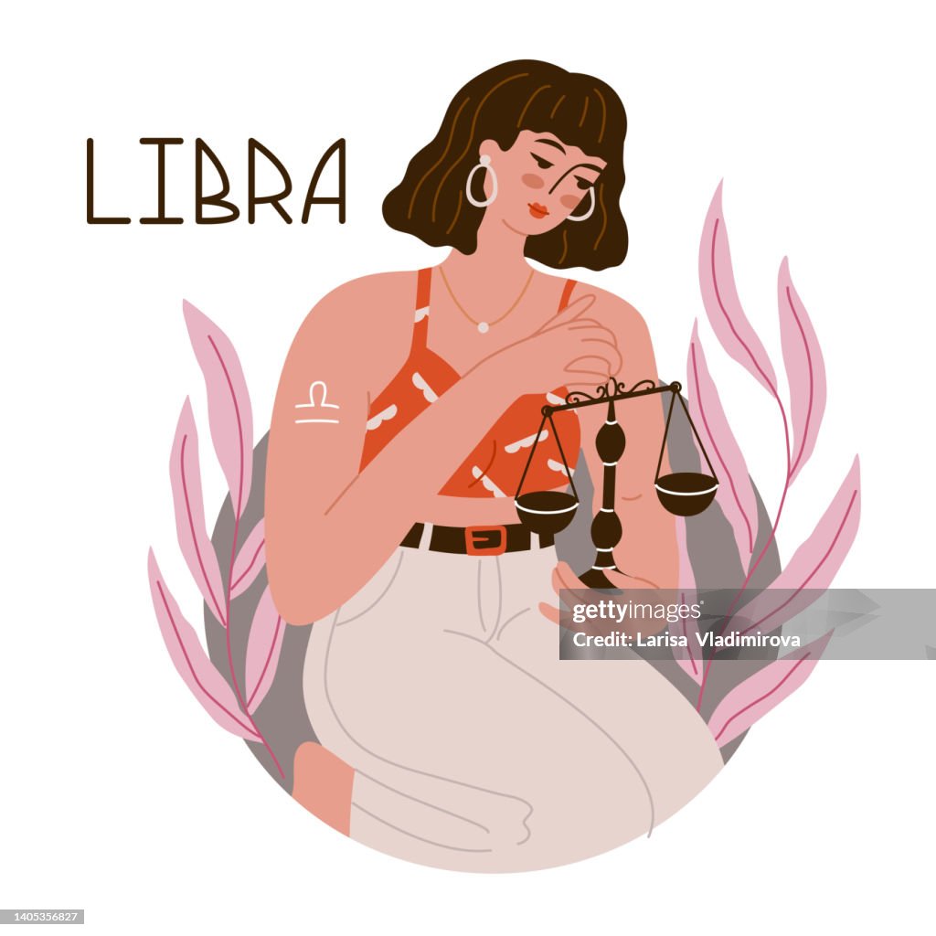 Libra Body Girl In The Image Of The Zodiac Sign Libra Beauty Astrology Individual ...