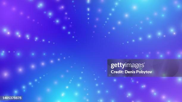 bright futuristic festive background - rays of glowing dots. - spotlight background stock illustrations
