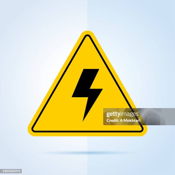 電気、高電圧、電気危険パネル、雷雨のアイコン... - emergency sign点のイラスト素材／クリップアート素材／マンガ素材／アイコン素材