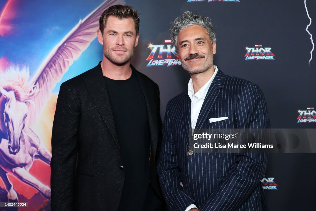Thor: Love And Thunder Sydney Screening - Arrivals