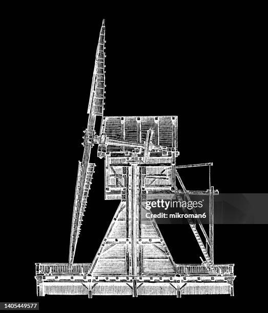 Wind Engine Mechanical Drawing Engine Photos and Premium High Res Pictures - Getty ...