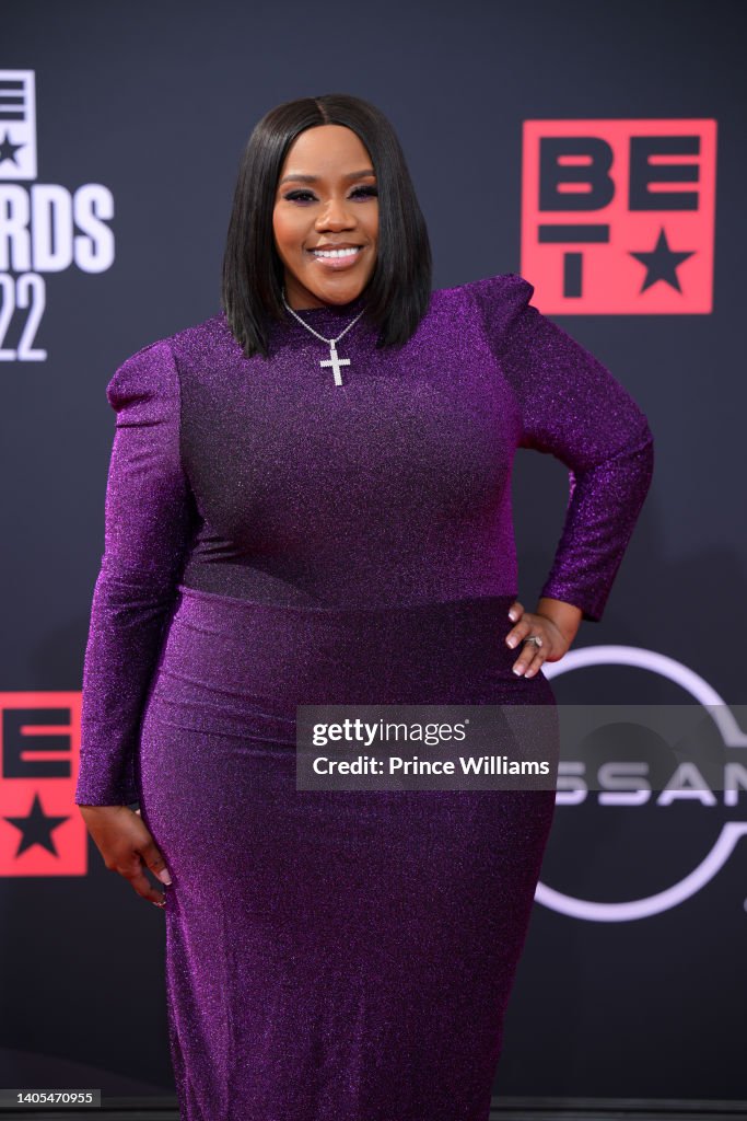 Kelly Price attends the 2022 BET Awards at Microsoft Theater on June