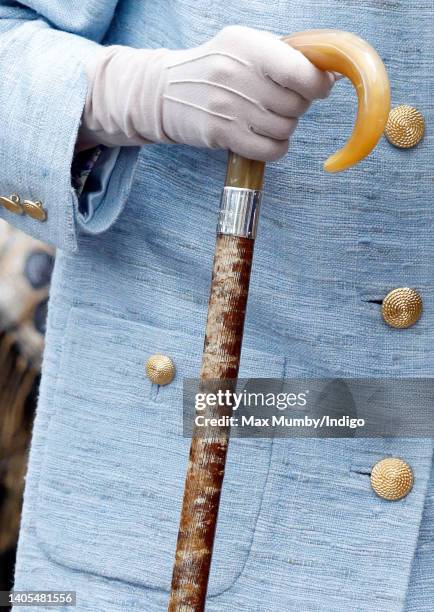 Queen Elizabeth II attends The Ceremony of the Keys on the forecourt of the Palace of Holyroodhouse on June 27, 2022 in Edinburgh, Scotland. Members...