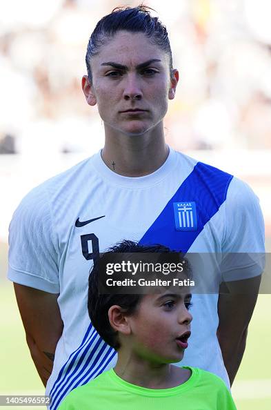 Markou Eleni Markou of Greece before the start of the International Women´s ...