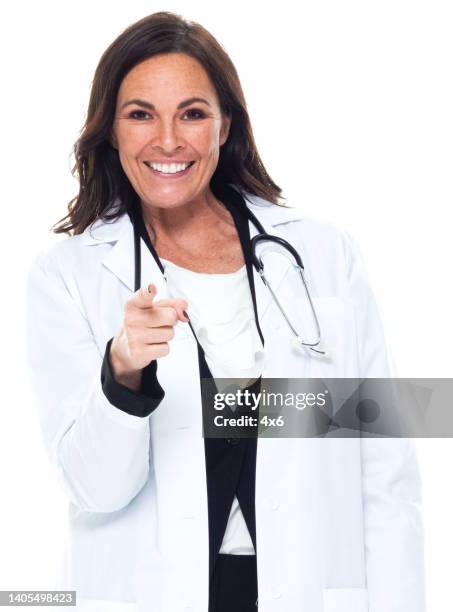 Doctor Point Woman 464 Doctor Point At Camera Stock Photos, High-Res Pictures, and Images ...