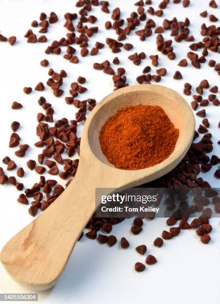 Anato Powder 12 Annatto Powder Stock Photos, High-Res Pictures, and Images - Getty ...