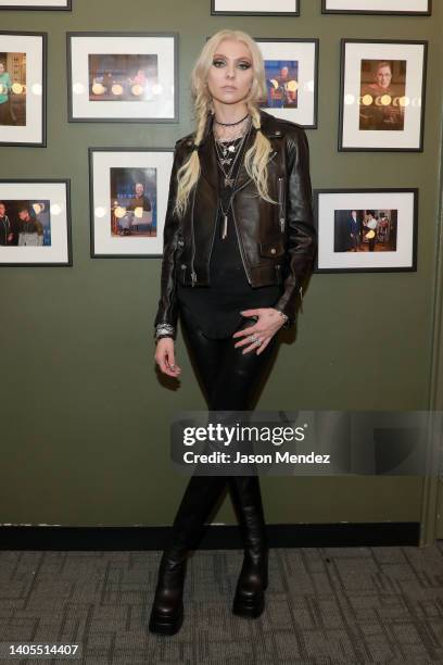 Taylor Momsen attends "The Pretty Reckless" Taylor Momsen in conversation with Nicole Ryan at 92NY on June 27, 2022 in New York City.