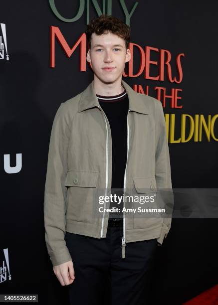 Devin Druid attends the Los Angeles premiere of "Only Murders In The Building" Season 2 at DGA Theater Complex on June 27, 2022 in Los Angeles,...