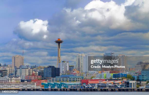 seattle washington waterfront - seattle port stock pictures, royalty-free photos & images