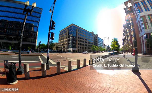 downtown washington, dc - washington dc downtown stock pictures, royalty-free photos & images