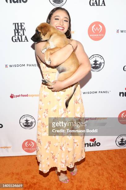 Teilor Grubbs attends the Wagmor Pets Inaugural Pet Gala at Yamashiro Hollywood on June 27, 2022 in Los Angeles, California.