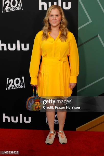 Amy Schumer attendsLos Angeles Premiere Of "Only Murders In The Building" Season 2 at DGA Theater Complex on June 27, 2022 in Los Angeles, California.