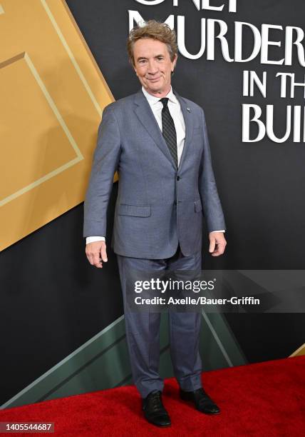 Martin Short attends the Los Angeles Premiere of "Only Murders In The Building" Season 2 at DGA Theater Complex on June 27, 2022 in Los Angeles,...