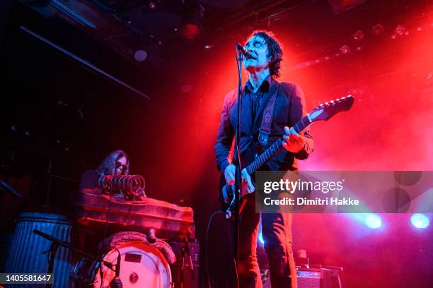 Jon Spencer and the Hitmakers perform at Rotown on June 26, 2022 in Rotterdam, Netherlands.
