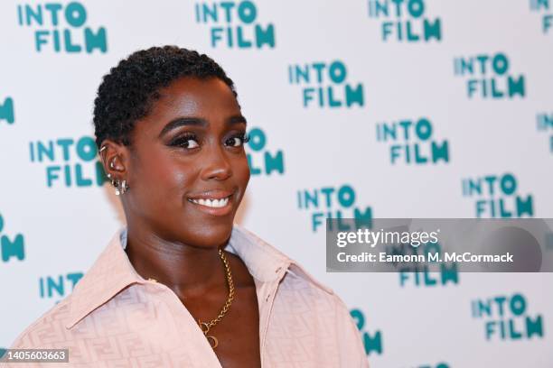 Lashana Lynch attends the Into Film Awards 2022 at Odeon Luxe Leicester Square on June 28, 2022 in London, England.