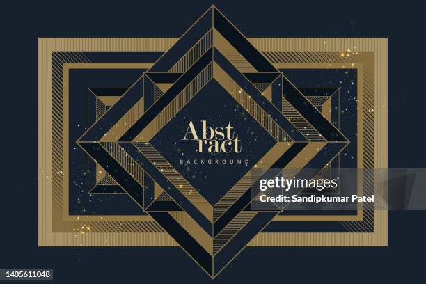 luxury abstract background with square composition - royal frame stock illustrations