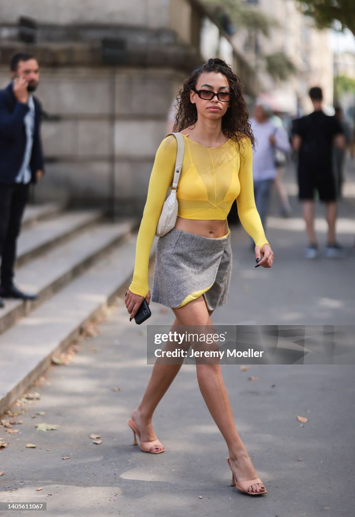 Street Style - Paris Fashion Week - Menswear Spring/Summer 2023 : Day Three