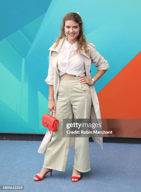 Lara Mandoki attends the ZDF-Get-together "Danke, Hans Janke" during Filmfest Munich 2022 at ZDF-Lounge in H'ugo's on June 28, 2022 in Munich,...