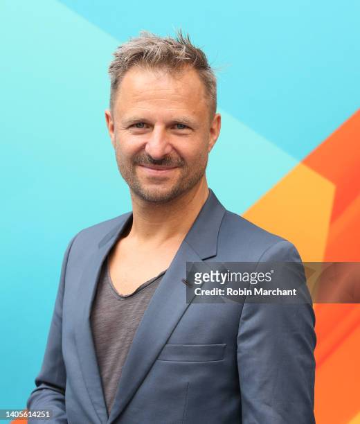Philipp Hochmair attends the ZDF-Get-together "Danke, Hans Janke" during Filmfest Munich 2022 at ZDF-Lounge in H'ugo's on June 28, 2022 in Munich,...