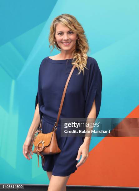 Luise Bähr attends the ZDF-Get-together "Danke, Hans Janke" during Filmfest Munich 2022 at ZDF-Lounge in H'ugo's on June 28, 2022 in Munich, Germany.