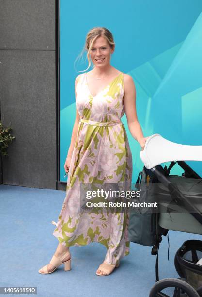 Nele Kiper attends the ZDF-Get-together "Danke, Hans Janke" during Filmfest Munich 2022 at ZDF-Lounge in H'ugo's on June 28, 2022 in Munich, Germany.