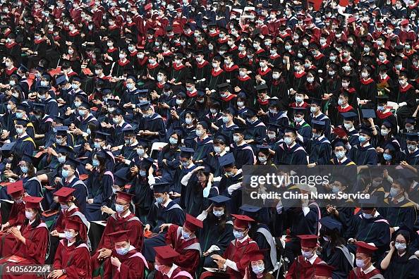 Graduation Gan Graduates take part in a graduation ceremony at Sun Yat-sen... News ...