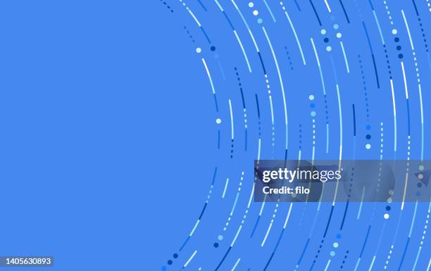 stockillustraties, clipart, cartoons en iconen met abstract circle edge frame - de puntjes verbinden