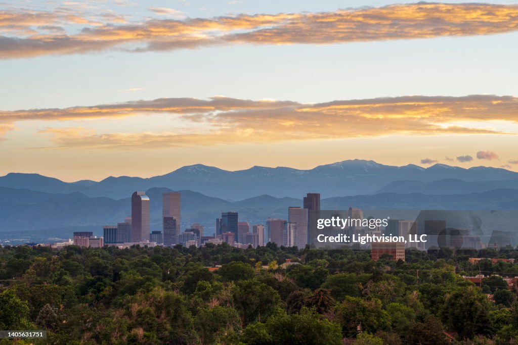 Denver Downtown Skyline, Colorado