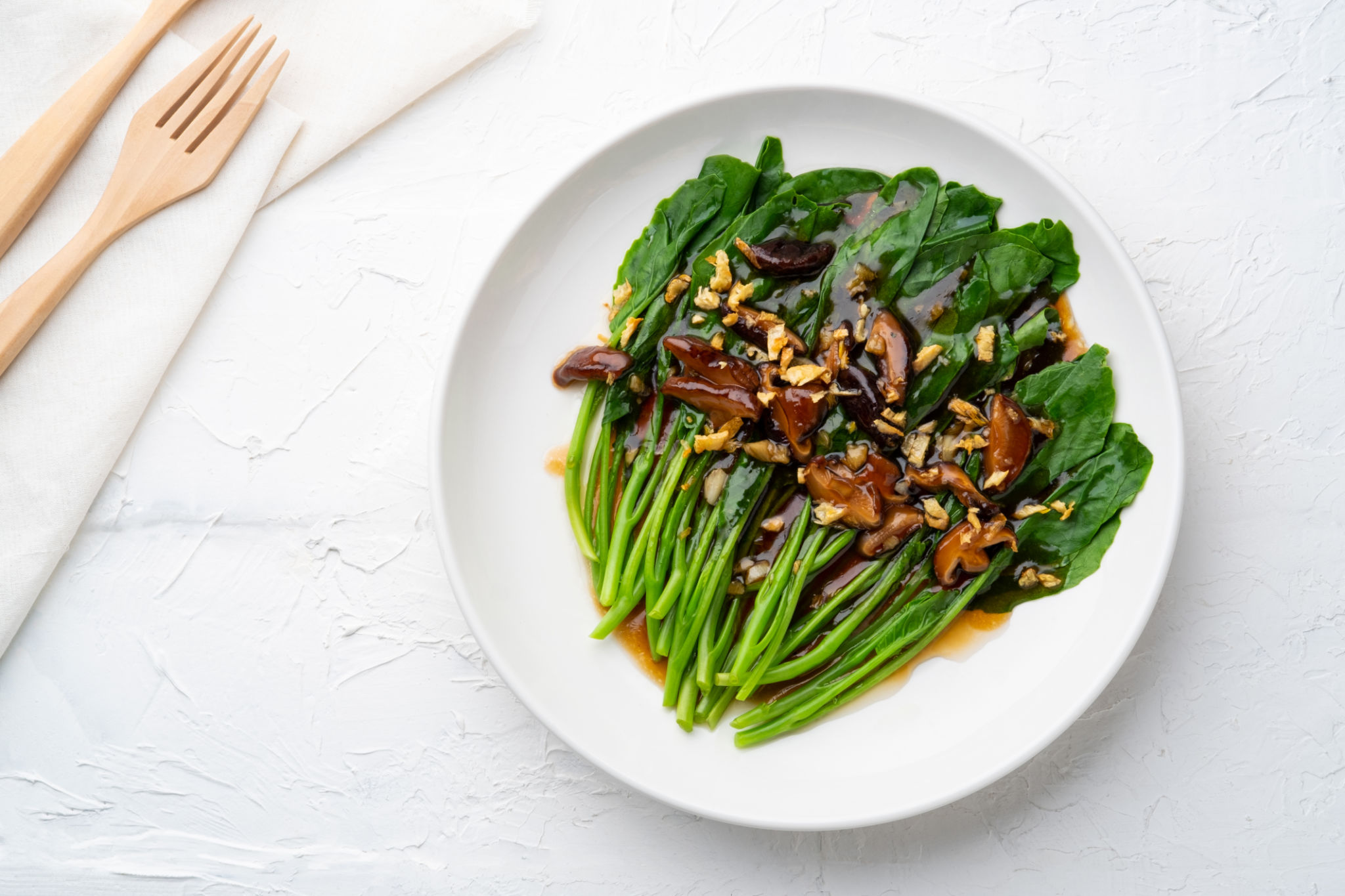 shiitake stir fry