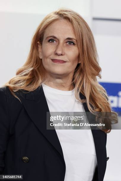 Monica Maggioni attends the Rai 2022/2023 Show Schedule Presentation at Rai Milan Studios on June 28, 2022 in Milan, Italy.