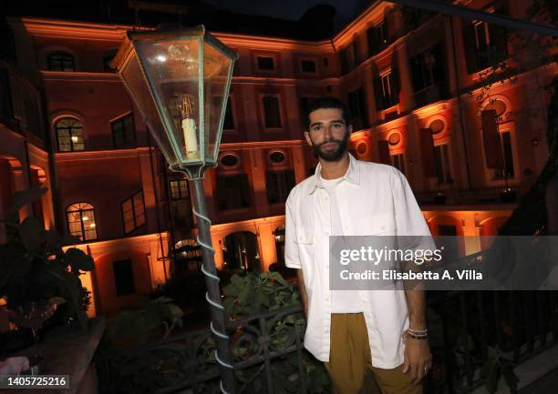 Domenico Gibaldo attends the Zegna "Our Road To Rome" cocktail dinatoire at Palazzo Torlonia on June 28, 2022 in Rome, Italy.