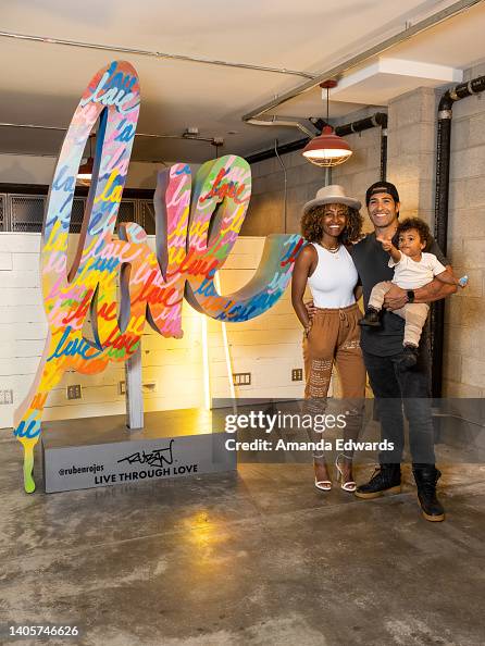 Ruben Rojas Actor Renowned artist Ruben Rojas, his wife Zee Rojas and their son Remmy ...