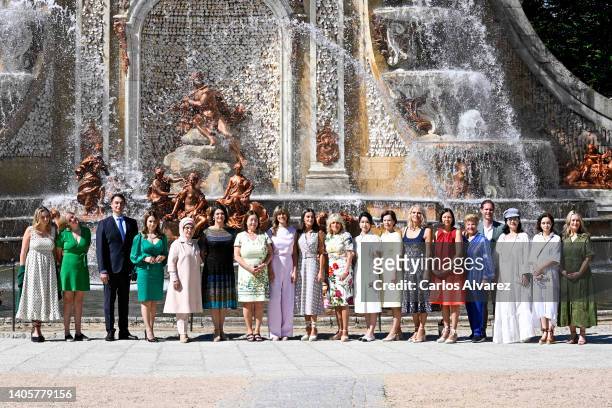 Maisy Biden, Finnegan Biden, Juraj Rizman, Partner to The President of Slovakia, Lydia Abela, First Lady of Malta, Emine Erdoğan, First Lady of...