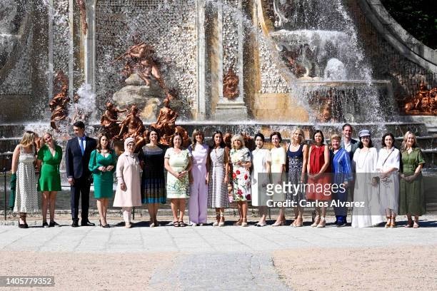 Maisy Biden, Finnegan Biden, Juraj Rizman, Partner to The President of Slovakia, Lydia Abela, First Lady of Malta, Emine Erdoğan, First Lady of...