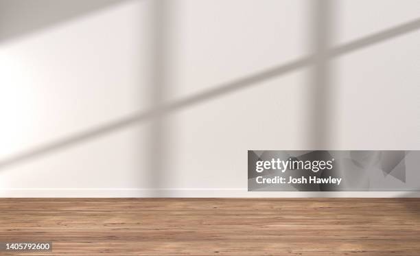 Futuristic Empty Room 3d Rendering, 照片檔