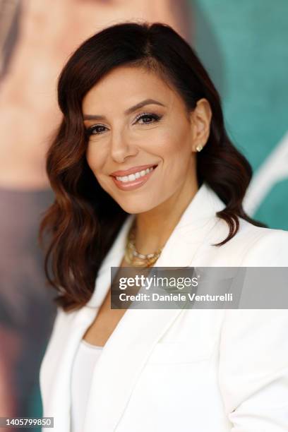 Eva Longoria attends the Taormina Film Fest 2022 on June 29, 2022 in Taormina, Italy.